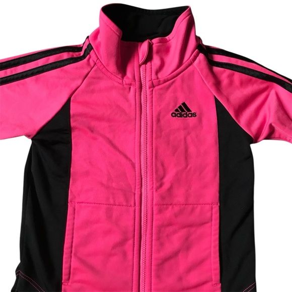 Adidas Toddler Girl Jacket Size 3T - Picture 4 of 4